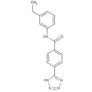 651769-60-7  Benzamide, N-(3-ethylphenyl)-4-(1H-tetrazol-5-yl)-