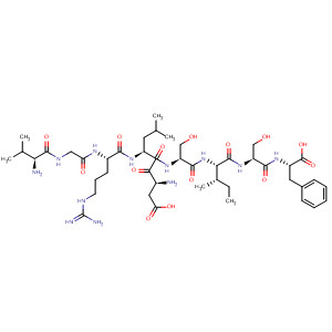 651772-14-4  L-Phenylalanine,L-valylglycyl-L-arginyl-L-a-aspartyl-L-leucyl-L-seryl-L-isoleucyl-L-seryl-
