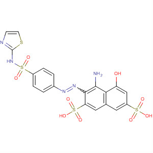 651781-98-5  2,7-Naphthalenedisulfonic acid,4-amino-5-hydroxy-3-[[4-[(2-thiazolylamino)sulfonyl]phenyl]azo]-