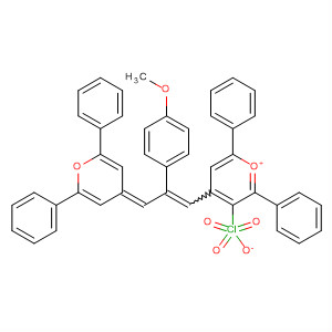 65181-76-2  Pyrylium,4-[3-(2,6-diphenyl-4H-pyran-4-ylidene)-2-(4-methoxyphenyl)-1-propenyl]-2,6-diphenyl-, perchlorate