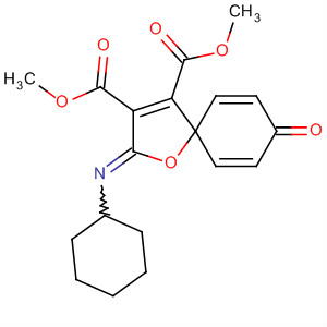 652133-88-5  1-Oxaspiro[4.5]deca-3,6,9-triene-3,4-dicarboxylic acid,2-(cyclohexylimino)-8-oxo-, dimethyl ester