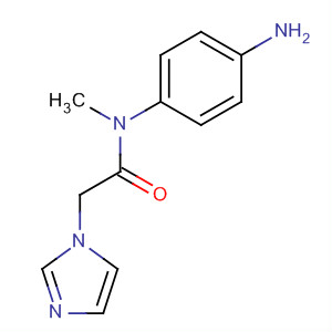 652139-65-6  1H-Imidazole-1-acetamide, N-(4-aminophenyl)-N-methyl- 652139-65-6  1H-Imidazole-1-acetamide, N-(4-aminophenyl)-N-methyl-