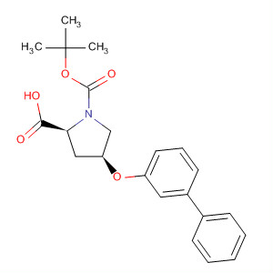 652160-93-5  1,2-Pyrrolidinedicarboxylic acid, 4-([1,1'-biphenyl]-3-yloxy)-,1-(1,1-dimethylethyl) ester, (2S,4S)-