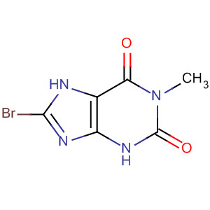 652169-17-0  1H-Purine-2,6-dione, 8-bromo-3,7-dihydro-1-methyl-