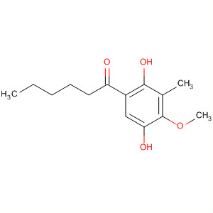 647008-26-2  1-Hexanone, 1-(2,5-dihydroxy-4-methoxy-3-methylphenyl)-