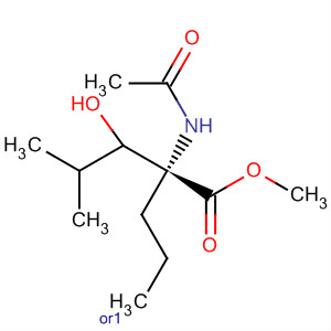 647012-86-0  D-Leucine, N-acetyl-3-hydroxy-2-propyl-, methyl ester, (3R)-rel-
