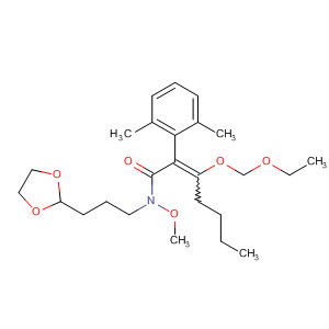 647013-44-3  1,4-Dioxa-9-azadispiro[4.2.4.2]tetradec-11-en-10-one,11-(2,6-dimethylphenyl)-12-(ethoxymethoxy)-9-methoxy-