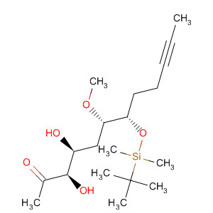 647015-00-7  10-Dodecyn-2-one,7-[[(1,1-dimethylethyl)dimethylsilyl]oxy]-3,4-dihydroxy-6-methoxy-,(3R,4S,6S,7S)-