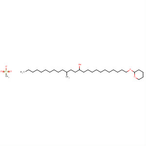 647025-01-2  12-Pentacosanol, 15-methyl-1-[(tetrahydro-2H-pyran-2-yl)oxy]-,methanesulfonate