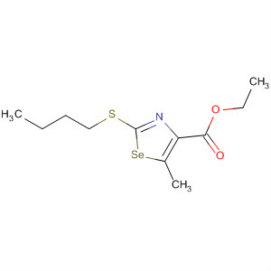 647032-83-5  4-Selenazolecarboxylic acid, 2-(butylthio)-5-methyl-, ethyl ester