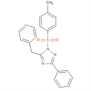 647376-10-1  1H-1,2,4-Triazole,1-[(4-methylphenyl)sulfonyl]-3-phenyl-5-(phenylmethyl)-