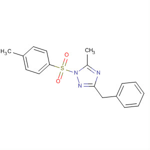 647376-12-3  1H-1,2,4-Triazole,5-methyl-1-[(4-methylphenyl)sulfonyl]-3-(phenylmethyl)-