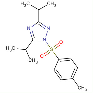 647376-18-9  1H-1,2,4-Triazole, 3,5-bis(1-methylethyl)-1-[(4-methylphenyl)sulfonyl]-
