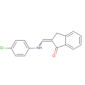 64758-78-7  1H-Inden-1-one, 2-[[(4-chlorophenyl)amino]methylene]-2,3-dihydro-