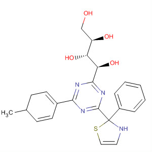 647828-46-4  1,2,3,4-Butanetetrol,1-[(2S,4S)-3,4-dihydro-6-(4-methylphenyl)-2-phenyl-2H-thiazolo[3,2-a]-1,3,5-triazin-4-yl]-, (1S,2S,3R)-
