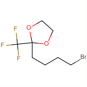 647831-25-2  1,3-Dioxolane, 2-(4-bromobutyl)-2-(trifluoromethyl)-
