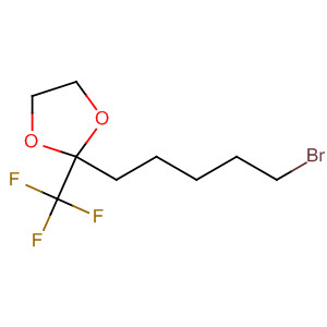 647831-26-3  1,3-Dioxolane, 2-(5-bromopentyl)-2-(trifluoromethyl)-