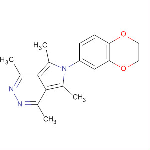 647845-68-9  6H-Pyrrolo[3,4-d]pyridazine,6-(2,3-dihydro-1,4-benzodioxin-6-yl)-1,4,5,7-tetramethyl-