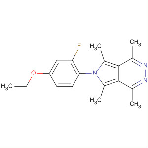 647845-83-8  6H-Pyrrolo[3,4-d]pyridazine,6-(4-ethoxy-2-fluorophenyl)-1,4,5,7-tetramethyl-