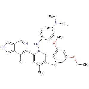 647846-83-1  1,4-Benzenediamine,N'-[6-(4-ethoxy-2-methoxyphenyl)-4,5,7-trimethyl-6H-pyrrolo[3,4-d]pyridazin-1-yl]-N,N-dimethyl-