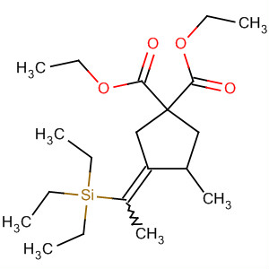 647852-51-5  1,1-Cyclopentanedicarboxylic acid,3-methyl-4-[1-(triethylsilyl)ethylidene]-, diethyl ester