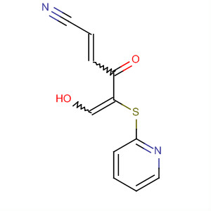 647859-88-9  2,5-Hexadienenitrile, 6-hydroxy-4-oxo-5-(2-pyridinylthio)-