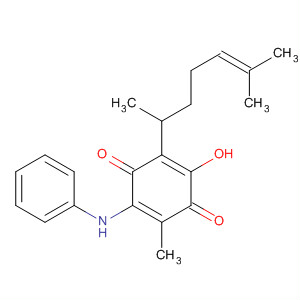 648408-93-9  2,5-Cyclohexadiene-1,4-dione,2-(1,5-dimethyl-4-hexenyl)-3-hydroxy-5-methyl-6-(phenylamino)-