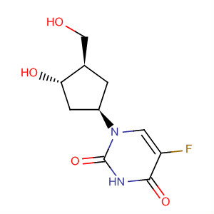 648414-66-8  2,4(1H,3H)-Pyrimidinedione,5-fluoro-1-[(1R,3S,4R)-3-hydroxy-4-(hydroxymethyl)cyclopentyl]-
