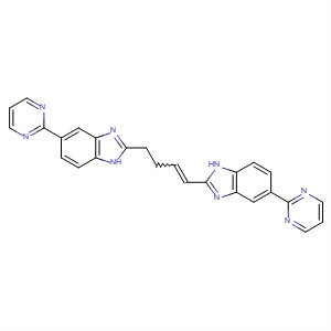 648415-46-7  1H-Benzimidazole, 2,2'-(1-butene-1,4-diyl)bis[5-(2-pyrimidinyl)-