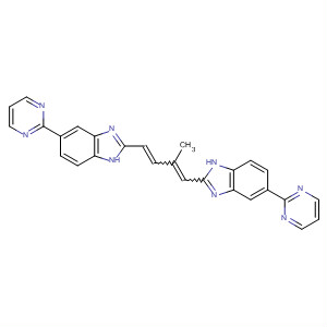 648415-53-6  1H-Benzimidazole,2,2'-(2-methyl-1,3-butadiene-1,4-diyl)bis[5-(2-pyrimidinyl)-