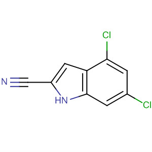648417-02-1  1H-Indole-2-carbonitrile, 4,6-dichloro-
