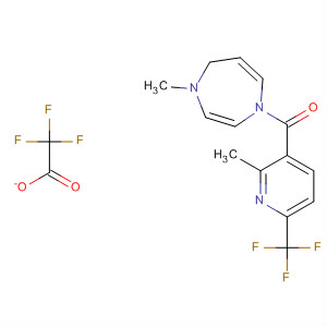 648421-71-0  1H-1,4-Diazepine,hexahydro-1-methyl-4-[[2-methyl-6-(trifluoromethyl)-3-pyridinyl]carbonyl]-, trifluoroacetate