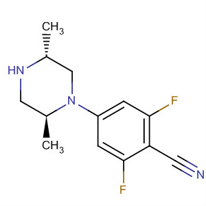 648423-72-7  Benzonitrile, 4-[(2S,5R)-2,5-dimethyl-1-piperazinyl]-2,6-difluoro-