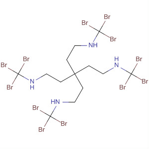 648432-33-1  1,5-Pentanediamine,N,N'-bis(tribromomethyl)-3,3-bis[2-[(tribromomethyl)amino]ethyl]-