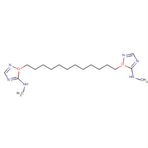 648441-07-0  1,2,4-Oxadiazol-5-amine, 3,3'-(1,12-dodecanediyl)bis[N-methyl-