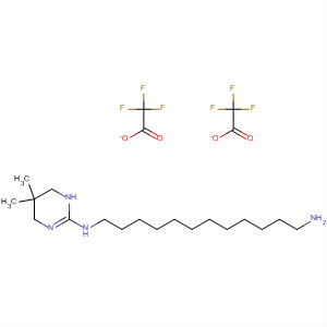 648441-51-4  1,12-Dodecanediamine,N-(1,4,5,6-tetrahydro-5,5-dimethyl-2-pyrimidinyl)-, bis(trifluoroacetate)