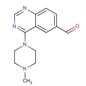648449-15-4  6-Quinazolinecarboxaldehyde, 4-(4-methyl-1-piperazinyl)-