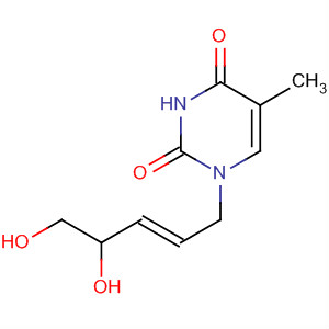 648881-76-9  2,4(1H,3H)-Pyrimidinedione,1-[(2E)-4,5-dihydroxy-2-pentenyl]-5-methyl-