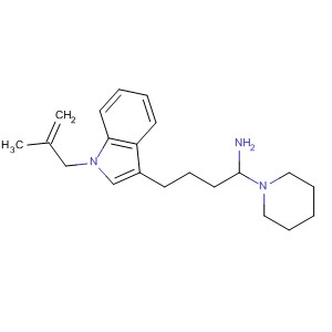 648882-74-0  1-Piperidinebutanamine, 4-[1-(2-methyl-2-propenyl)-1H-indol-3-yl]-