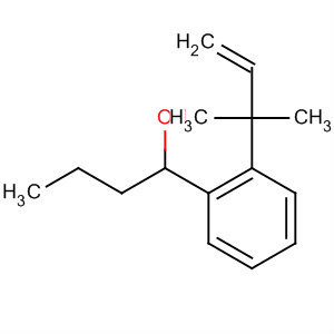 648895-01-6  Benzenemethanol, 2-(1,1-dimethyl-2-propenyl)-a-propyl-