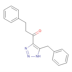 648895-47-0  1-Propanone, 3-phenyl-1-[5-(phenylmethyl)-1H-1,2,3-triazol-4-yl]-