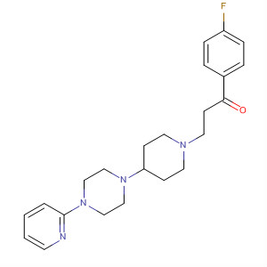 648895-55-0  1-Propanone,1-(4-fluorophenyl)-3-[4-[4-(2-pyridinyl)-1-piperazinyl]-1-piperidinyl]-