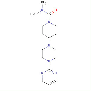 648895-70-9  1-Piperidinecarboxamide,N,N-dimethyl-4-[4-(2-pyrimidinyl)-1-piperazinyl]-