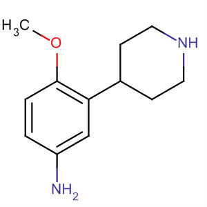 648901-49-9  Benzenamine, 4-methoxy-3-(4-piperidinyl)-
