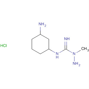 648906-91-6  Hydrazinecarboximidamide, N-(3-aminocyclohexyl)-1-methyl-,monohydrochloride