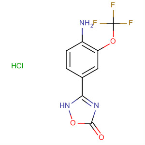 648917-70-8  1,2,4-Oxadiazol-5(2H)-one, 3-[4-amino-3-(trifluoromethoxy)phenyl]-,monohydrochloride