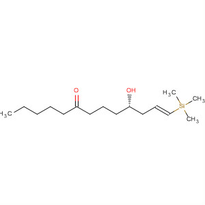 648918-31-4  12-Tridecen-6-one, 10-hydroxy-13-(trimethylsilyl)-, (10S,12E)- 648918-31-4  12-Tridecen-6-one, 10-hydroxy-13-(trimethylsilyl)-, (10S,12E)-