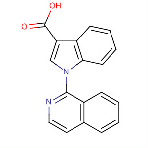 649550-62-9  1H-Indole-3-carboxylic acid, 1-(1-isoquinolinyl)-