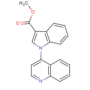 649550-66-3  1H-Indole-3-carboxylic acid, 1-(4-quinolinyl)-, methyl ester
