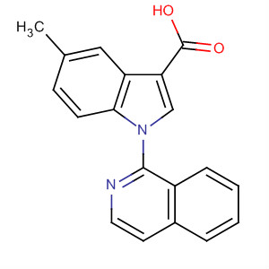 649550-71-0  1H-Indole-3-carboxylic acid, 1-(1-isoquinolinyl)-5-methyl-